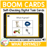 What Rhymes? ABA Boom Cards for Distance Learning