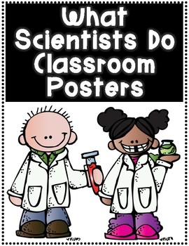 Preview of What Scientists Do? Science Bulletin Board Center Posters