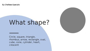 Preview of What Shape?