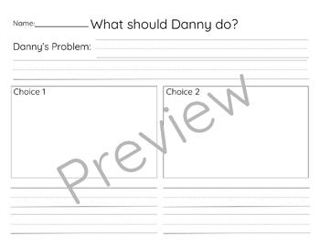 Preview of What Should Danny Do? Read aloud companion activity