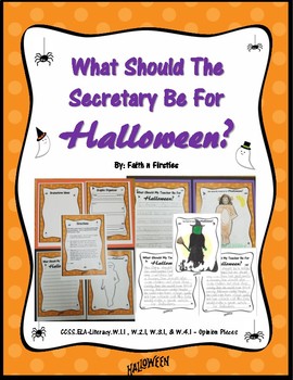Preview of What Should The Secretary Be For Halloween