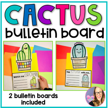 Preview of Cactus Bulletin Board - Watch us GROW! / What Stuck with You?