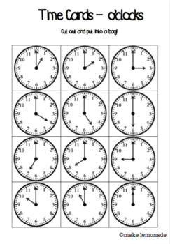 What Time is it Mr Wolf? - A fun game to practice telling time! | TpT