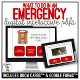 What To Do In An EMERGENCY Digital Interactive Activity