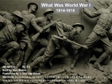 What Was World War I Powerpoint