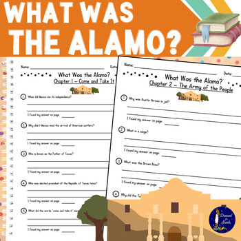 Preview of What Was the Alamo? by Pam Pollack and Meg Belviso Questions