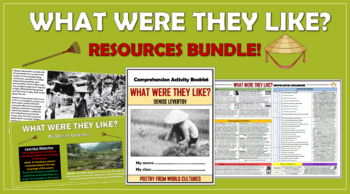 Preview of What Were They Like? Resources Bundle!