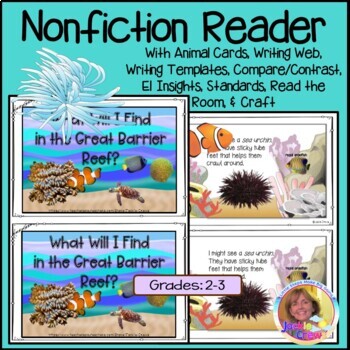 Preview of What Will I Find in the Great Barrier Reef Nonfiction Reader & Activities