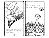 What Will Spring Bring?  Early reader about Spring, & Voc cards!
