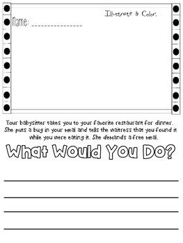 What Would You Do Journal Pack by Mindy Newell | TpT