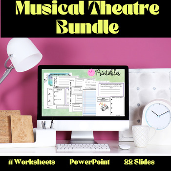 Preview of What You Know About Musical Theater?+ Interactive Worksheet and Slides