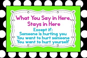 Preview of Polka Dot - What You Say in Here Stays in Here Poster 36"x24"
