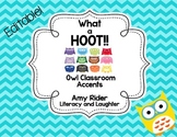 What a HOOT! Owl Classroom Accents {Editable}