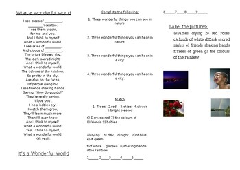 Song tell me why by Declan Galbrith…: English ESL worksheets pdf & doc