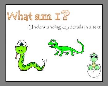 Preview of Understanding key details in a text - Poetry PowerPoint