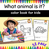 What animal is it?/coloring and drawing for kids/animals