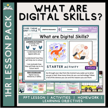 Preview of What are Digital Skills - Safety + The Future