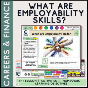Preview of What are Employability Skills Careers Lesson