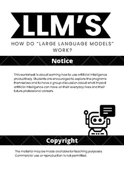 Preview of What are "Large Language Models"? (LLM's)