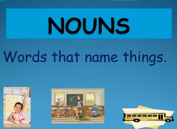 Preview of What are Nouns