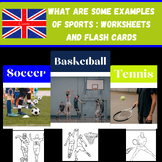 What are Some Examples of Sports : Worksheets and Flash cards