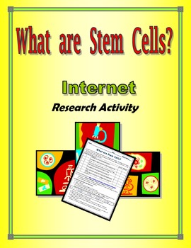 Preview of "What are Stem Cells" Web Search