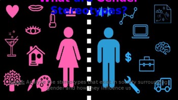 Preview of What are gender stereotypes? Lesson and resources