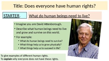 Preview of What are our human rights?