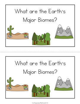 Preview of Biomes Emergent Reader