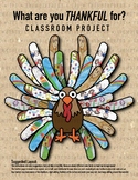 What are you Thankful for? Classroom Project for Thanksgiving