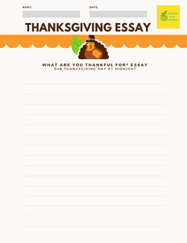 thanksgiving essay what are you thankful for