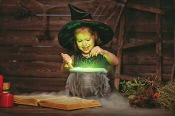 Preview of What better time to explore magic potions than Halloween? Your child will learn