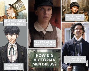 Preview of What did Victorian men wear? (flashcard)