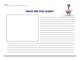 What did you learn?