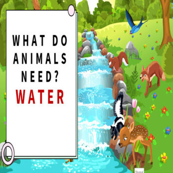 Animal Need Water Teaching Resources | TPT