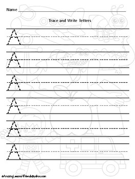 What do I see Alphabet Uppercase trace and Write set 2 | TpT