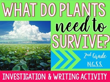 Preview of What do Plants Need to Survive? Inquiry Investigation & Writing- NGSS-(2-LS2-1)