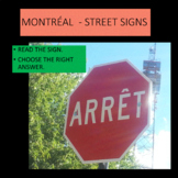 What do these Montreal signs mean? French - Beginners 1 and 2