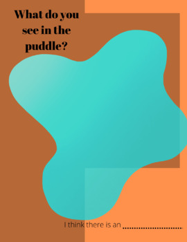 Preview of What do you see in the Puddle