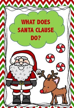 Preview of FREE What does Santa Claus do?