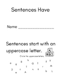 What does a sentence have? Easy Reader/Interactive Reader