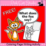 Free Coloring Pages - What Does the Fox Say?