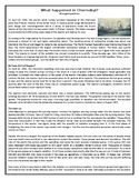 What happened in Chernobyl - Reading Comprehension Text #G