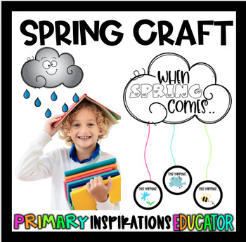 Preview of Spring Craft- What Happens In Spring? Weather Craft