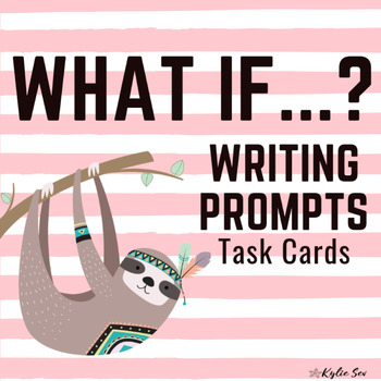 Preview of What if?... Creative Writing Journal Prompts