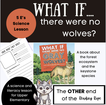 Preview of What if there were no wolves? A literacy and science lesson using 5E's
