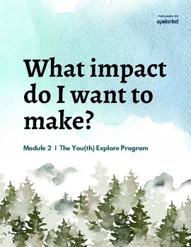 Preview of What impact do I want to make? SAMPLE | Social Entrepreneurship | Changemaking