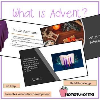 Preview of What is Advent? PowerPoint Presentation