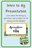 What is Agriculture Presentation