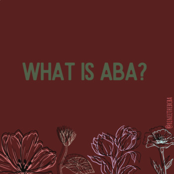 Preview of What is Applied Behavior Analysis (ABA)?